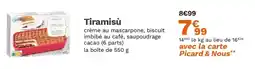 Picard Tiramisù offre