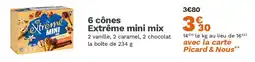 Picard 6 cônes Extrême mini mix offre