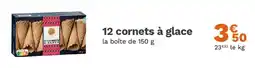 Picard 12 cornets à glace offre