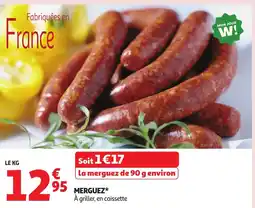 Auchan Merguez offre