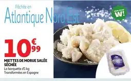 Auchan Miettes de morue salée séchée offre