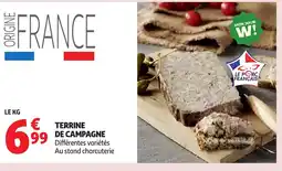 Auchan Terrine de campagne offre