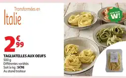 Auchan Tagliatelles aux oeufs offre