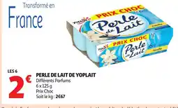 Auchan Perle de lait de yoplait offre