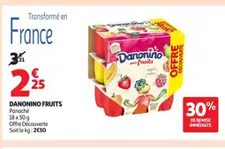Auchan DANONINO Fruits offre