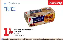 Auchan AUCHAN Clafoutis aux cerises offre