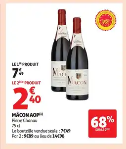 Auchan Mâcon aop offre