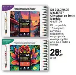 E.Leclerc KIT COLORIAGE MYSTÈRE offre