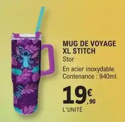 E.Leclerc MUG DE VOYAGE XL STITCH offre