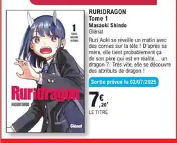 E.Leclerc RURIDRAGON Tome 1 offre