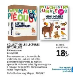 E.Leclerc COLLECTION LES LECTURES NATURELLES offre