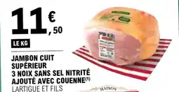 E.Leclerc Jambon Cuit Supérieur offre