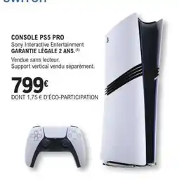 E.Leclerc CONSOLE PS5 PRO offre