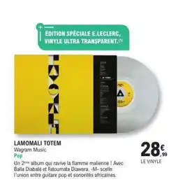 E.Leclerc LAMOMALI TOTEM offre