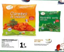 E.Leclerc CAROTTES EN RONDELLES offre