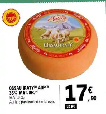 E.Leclerc Ossau Iraty Aop offre