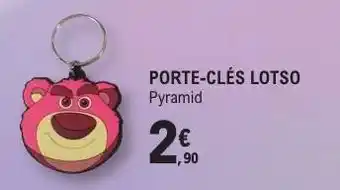 E.Leclerc PORTE-CLÉS LOTSO offre