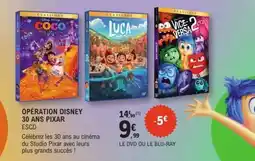 E.Leclerc OPÉRATION DISNEY 30 ANS PIXAR offre