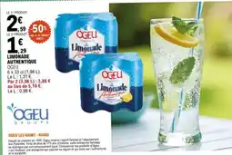 E.Leclerc LIMONADE AUTHENTIQUE “OGEU” offre