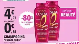 E.Leclerc SHAMPOOING “L’ORÉAL PARIS” offre