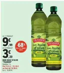 E.Leclerc MON HUILE D'OLIVE TRAMIER offre