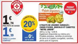 E.Leclerc Palets légumes offre