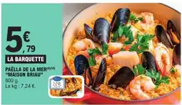 E.Leclerc Paëlla de la mer MAISON BRIAU offre