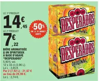 E.Leclerc Desperados Original offre