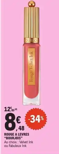 E.Leclerc ROUGE A LEVRES BOURJOIS offre