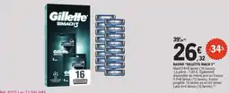 E.Leclerc RASOIR GILLETTE MACH 3 offre