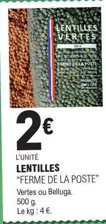 E.Leclerc Lentilles Ferme de la Poste offre