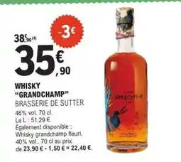 E.Leclerc WHISKY GRANDCHAMP offre