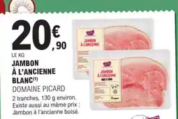 E.Leclerc JAMBON À L’ANCIENNE BLANC offre