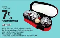 E.Leclerc TRIPLETTE PÉTANQUE offre