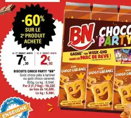 E.Leclerc Biscuits Choco Party 'BN' offre
