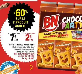E.Leclerc Biscuits Choco Party 'BN' offre