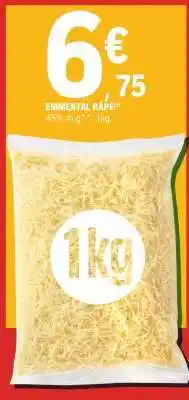 E.Leclerc Emmental Râpé offre