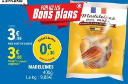 E.Leclerc Madeleines offre