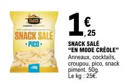 E.Leclerc SNACK SALÉ “EN MODE CRÉOLE” offre