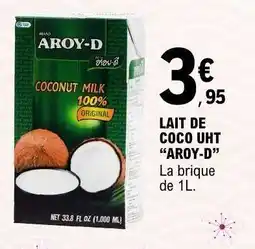 E.Leclerc LAIT DE COCO UHT AROY-D offre