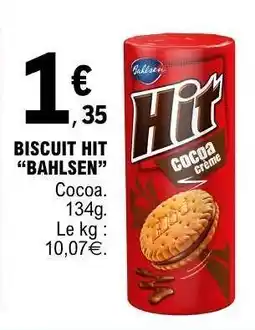 E.Leclerc BISCUIT HIT “BAHLSEN” offre