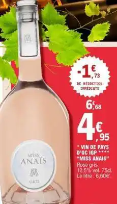 E.Leclerc Miss Anaïs Gris offre