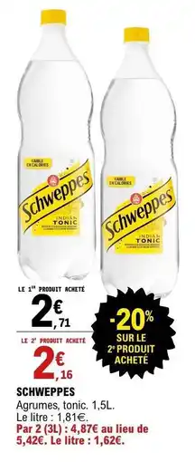 E.Leclerc Schweppes offre