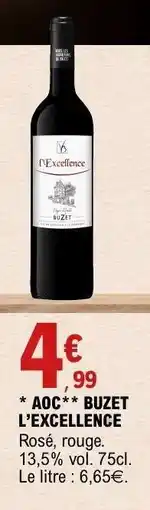E.Leclerc AOC Buzet L'Excellence offre