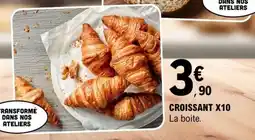 E.Leclerc Croissant x10 offre