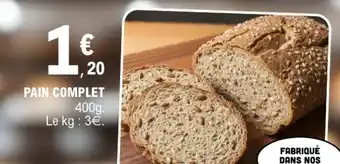 E.Leclerc Pain Complet offre