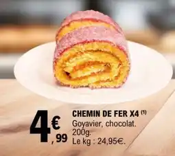 E.Leclerc CHEMIN DE FER X4 offre