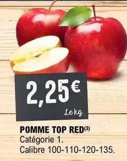 E.Leclerc POMME TOP RED offre