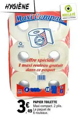 E.Leclerc Papier toilette offre