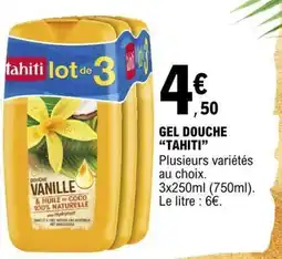 E.Leclerc Gel Douche Tahiti offre
